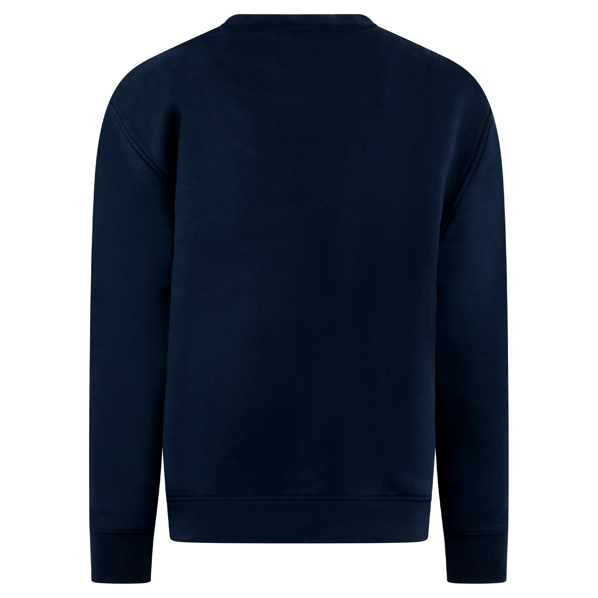 Malbon Golf Icons Range Sweatshirt Navy
